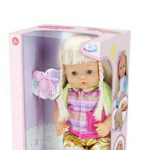 عروسک دخترانه با تیشرت و شلوارک وارم بیبی Warm Baby مدل RT05080-5-اسباب بازی